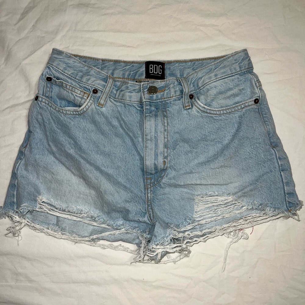 Blue urban outfitters jean shorts